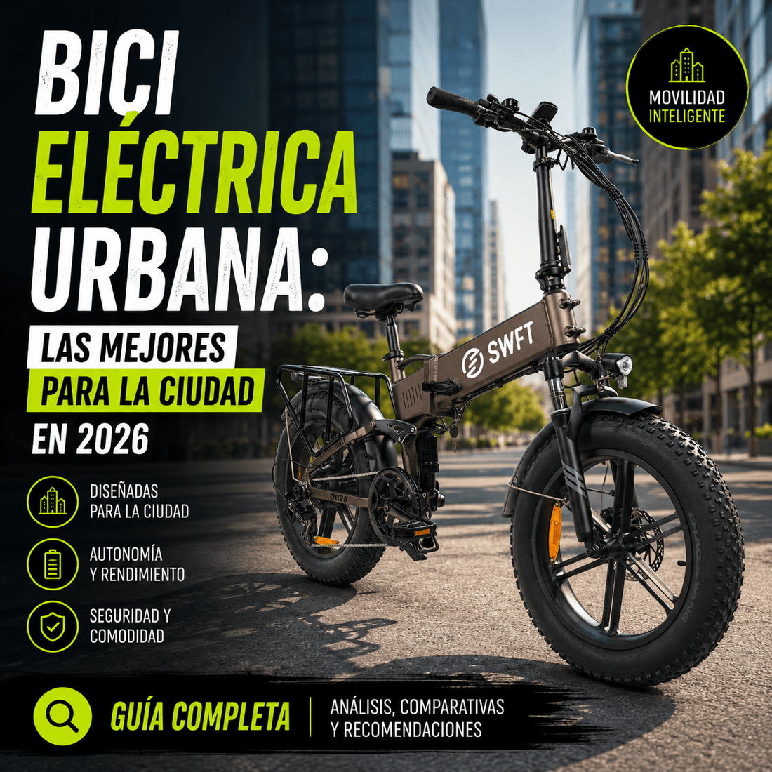 Bici Eléctrica Urbana: Las Mejores para la Ciudad en 2026 - Abc-e Store