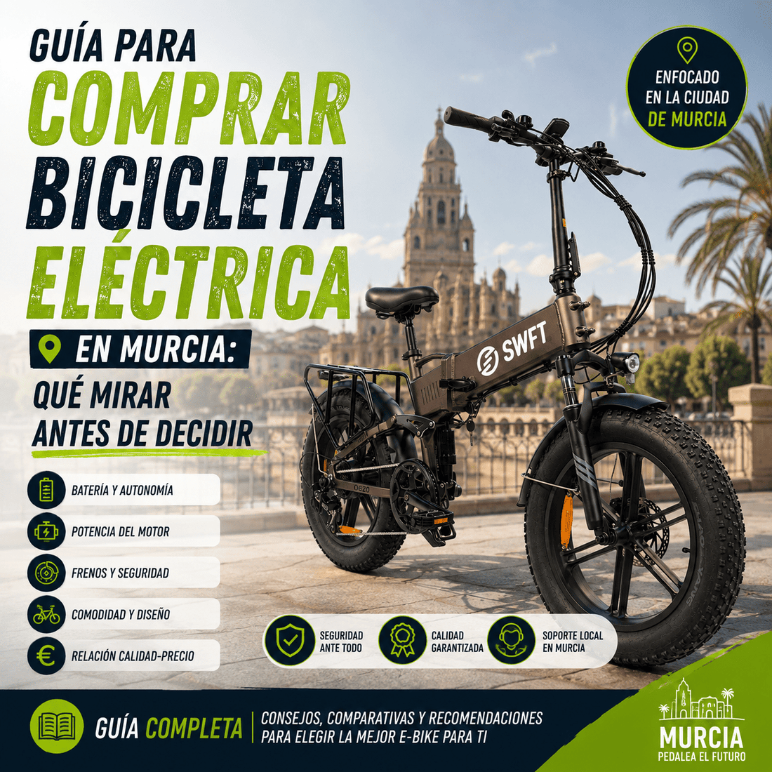Guía para Comprar Bicicleta Eléctrica en Murcia: Qué Mirar Antes de Decidir - Abc-e Store
