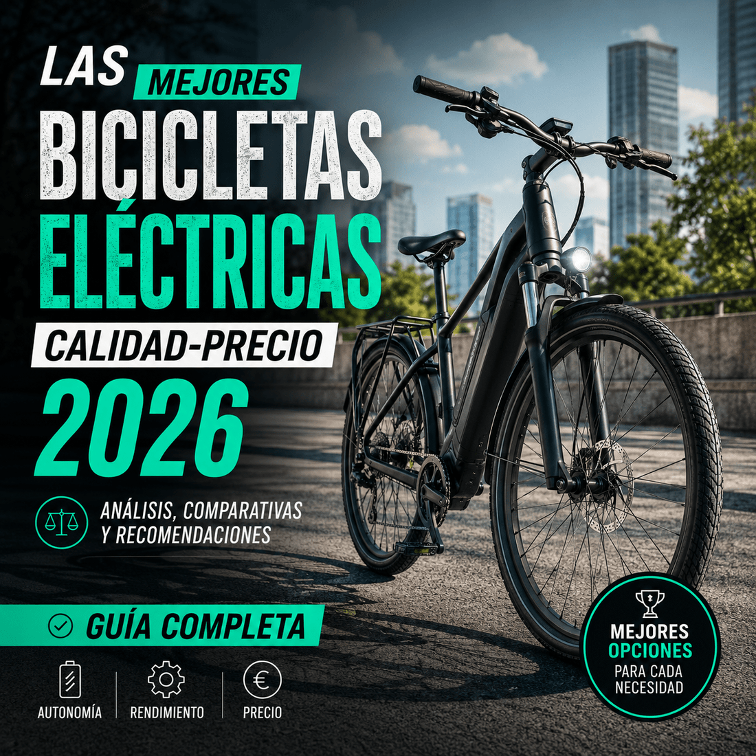 Las Mejores Bicicletas Eléctricas Calidad-Precio 2026: Guía Completa - Abc-e Store