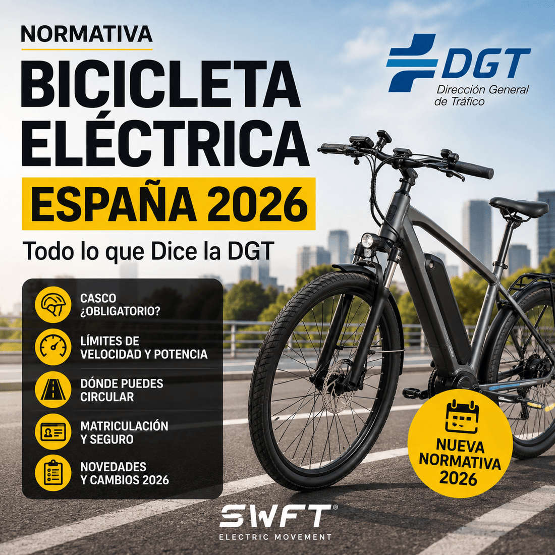 Normativa Bicicleta Eléctrica España 2026: Todo lo que Dice la DGT - Abc-e Store