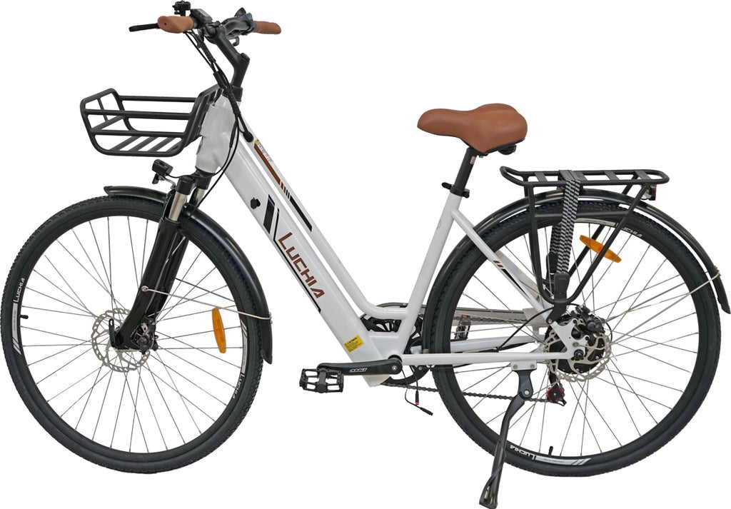Bicicleta Eléctrica Ciudad Luchia Antares 250W Shimano 700C