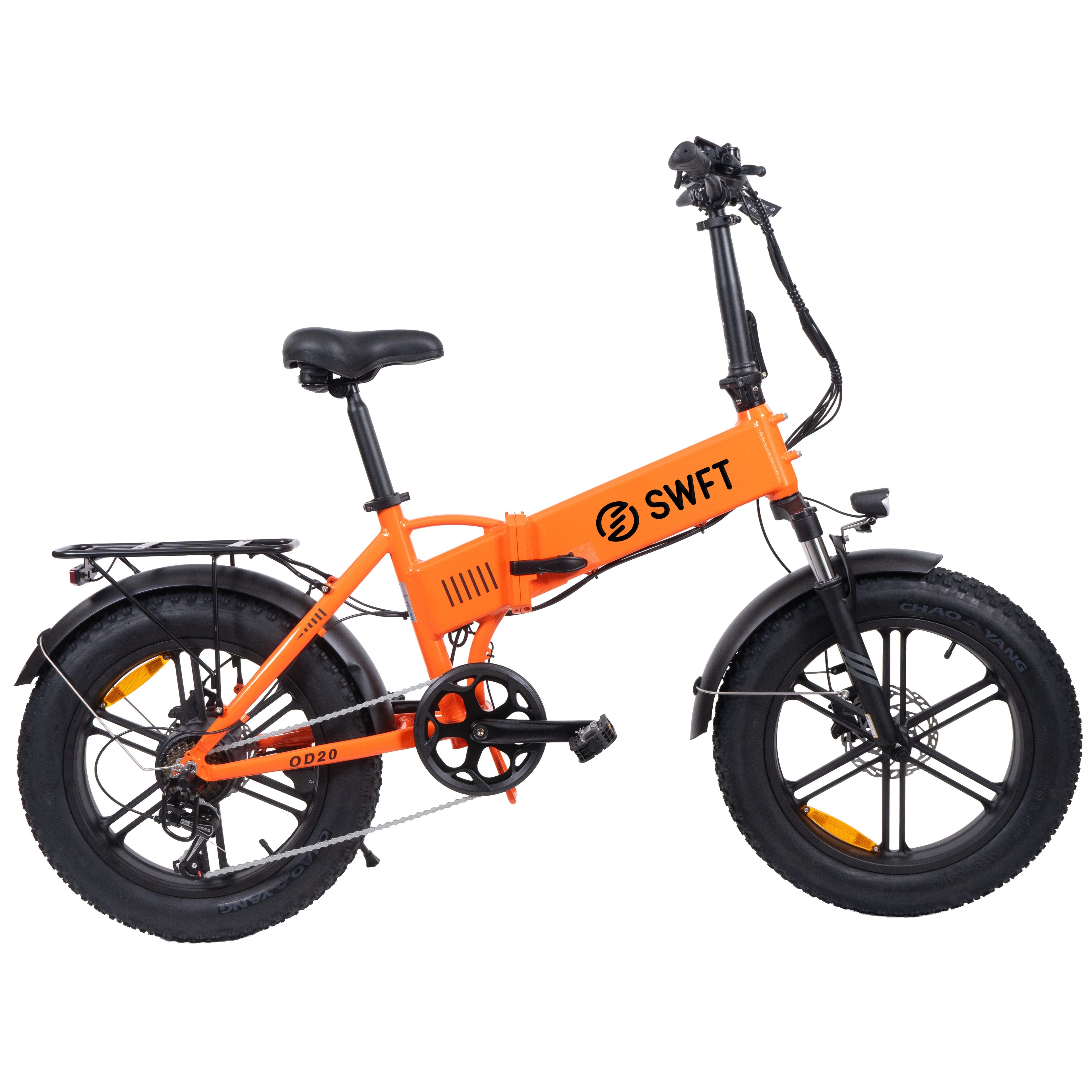 Fat Bike Eléctrica SWFT OD20 250W 48V 13Ah | Hasta 100km