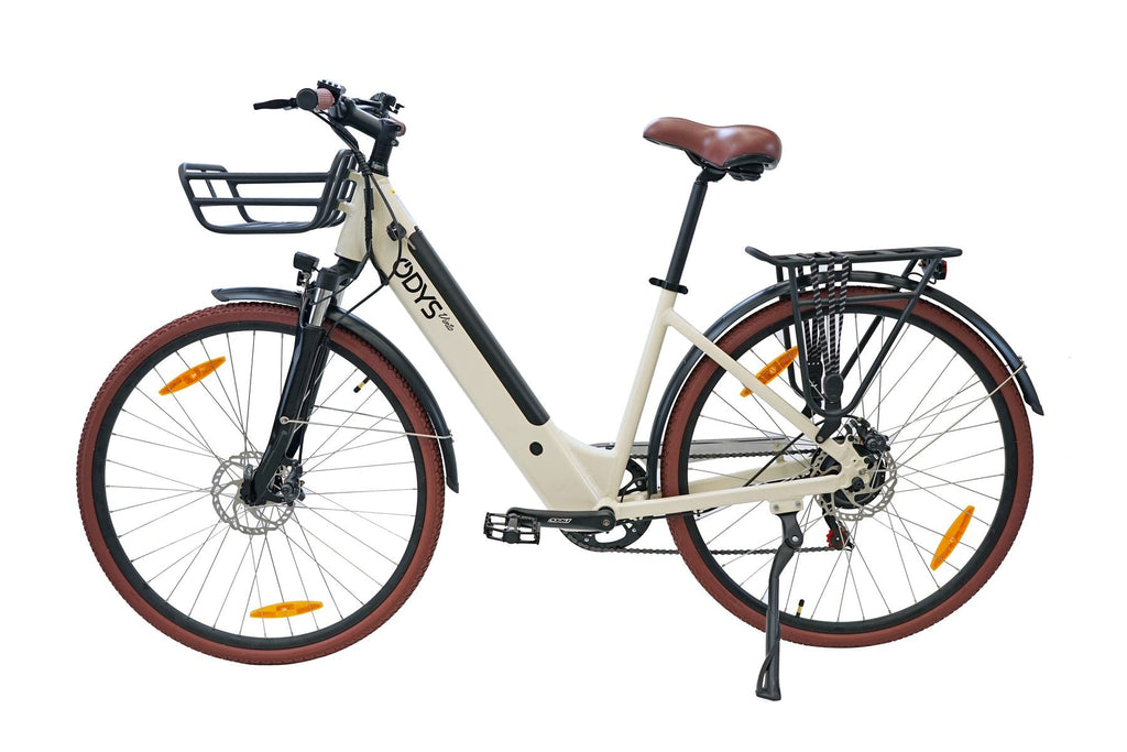 Bicicleta Eléctrica Ciudad Axdia Odys Vinto Shimano 6V | España - Abc-e Store