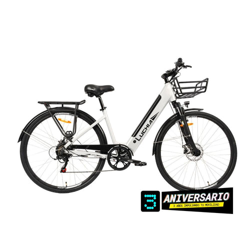 Bicicleta Eléctrica Ciudad Luchia Arturo 250W Shimano 700C - Abc-e Store