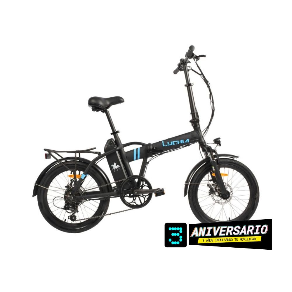 Bicicleta Eléctrica Plegable Luchia Sirio 250W Shimano 6V - Abc-e Store