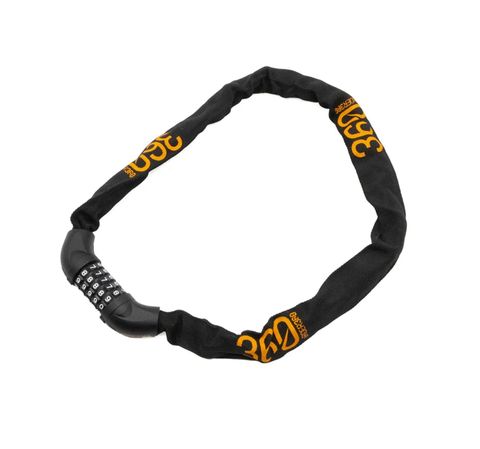 Candado de cadena con combinación 85 cm articulado 360° para bicicleta - Abc - e Store