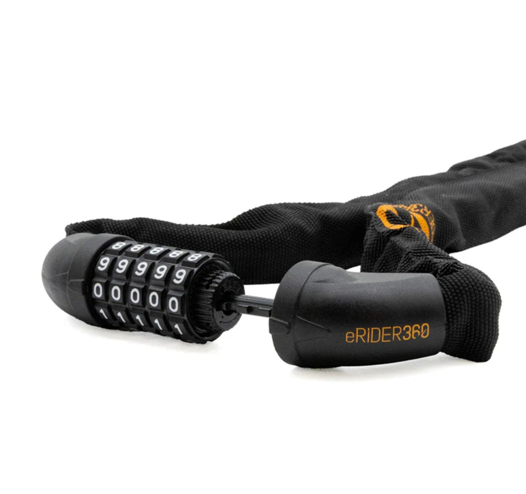 Candado de cadena con combinación 85 cm articulado 360° para bicicleta - Abc - e Store