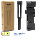 Candado de láminas con llave 95 cm máxima seguridad para bicicleta - Abc - e Store