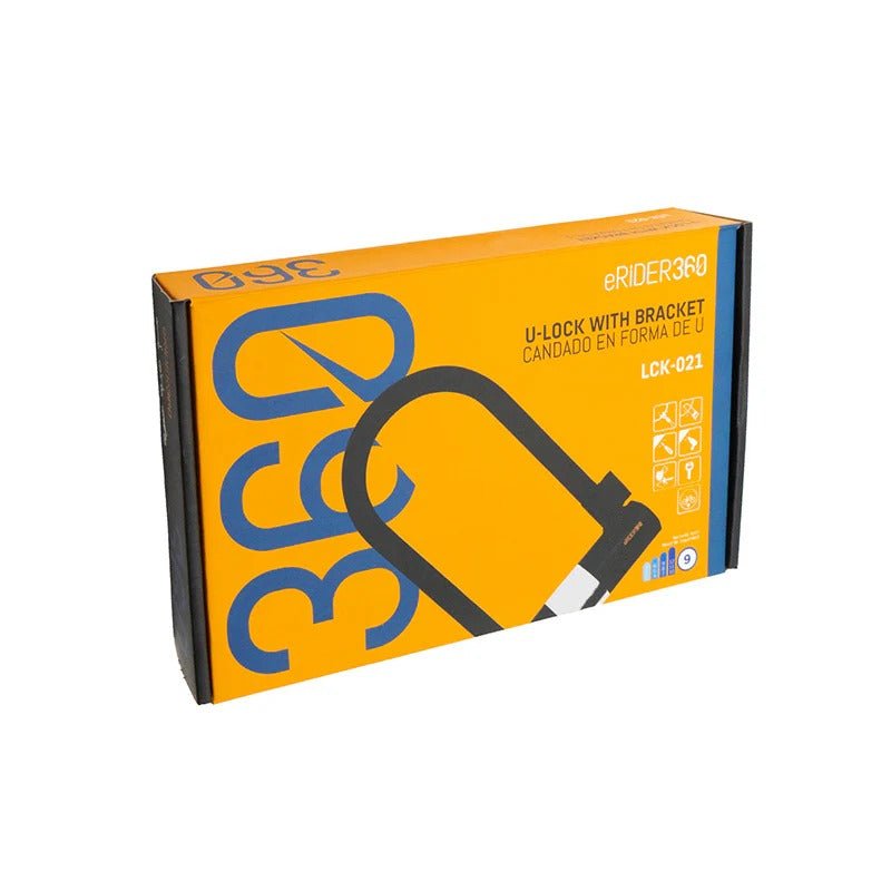 Candado en U 250mm — Nivel de seguridad 9 para bicicleta - Abc - e Store