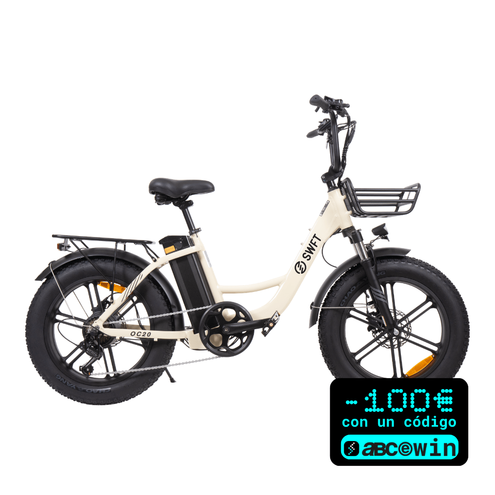Fat Bike Eléctrica SWFT OC20 250W 48V 13Ah | Hasta 120Km - Abc-e Store