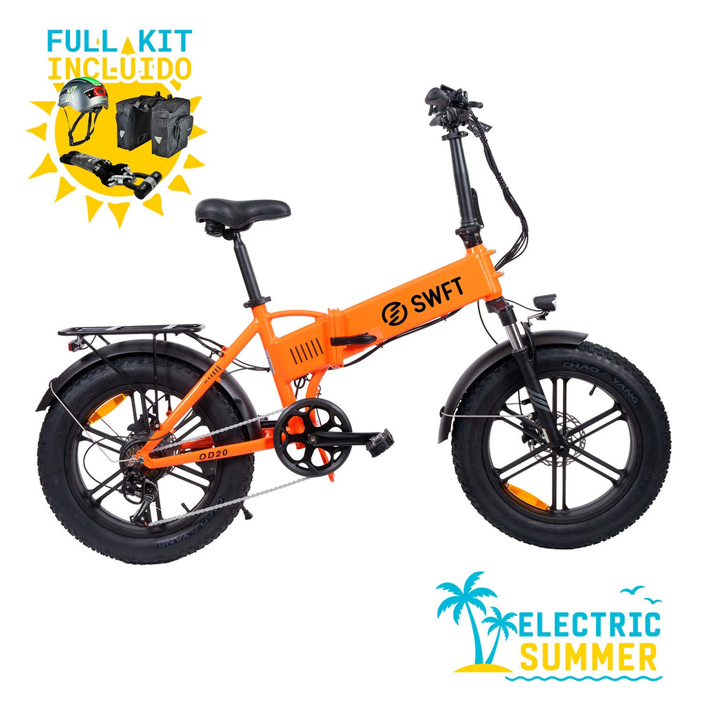 Fat Bike Eléctrica SWFT OD20 250W 48V 13Ah | Hasta 120km - Abc-e Store