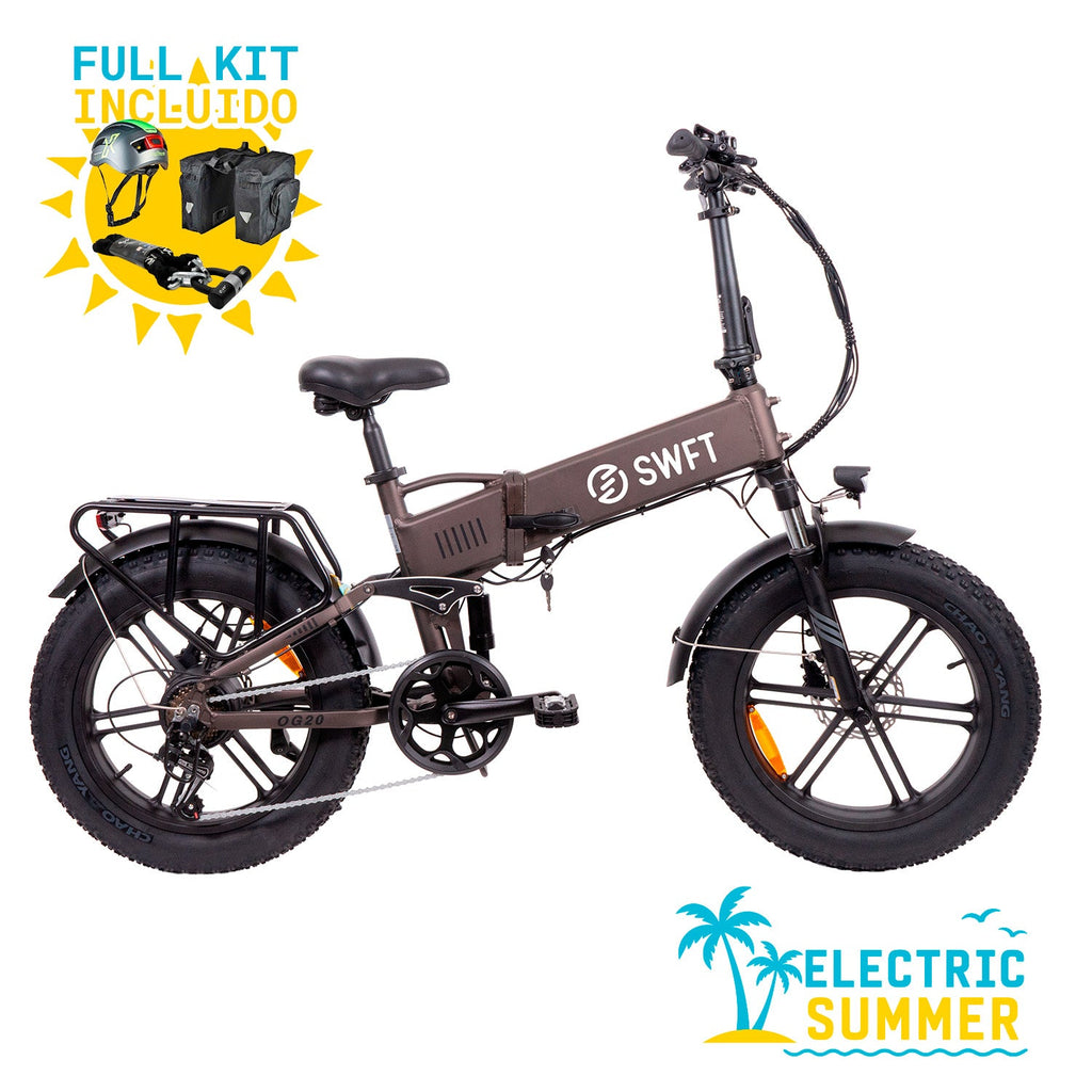 Fat Bike Eléctrica SWFT OG20 Premium 250W 48V | Hasta 120km - Abc-e Store