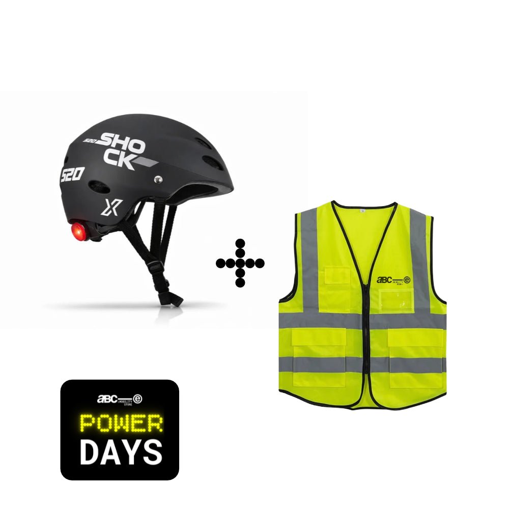 Pack homologado obligatorio patinete eléctrico – ABC-e - Abc-e Store