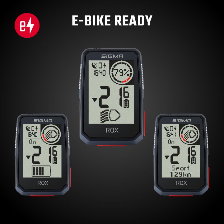 CICLOCOMPUTADOR GPS SIGMA ROX 2.0 14 FUNCIONES NEG