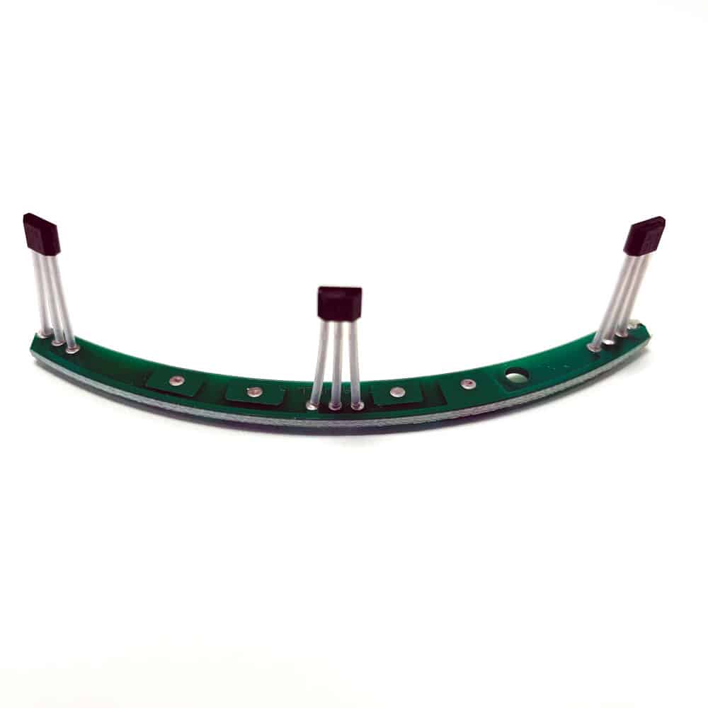 Placa de sensores hall 60º para motor X
