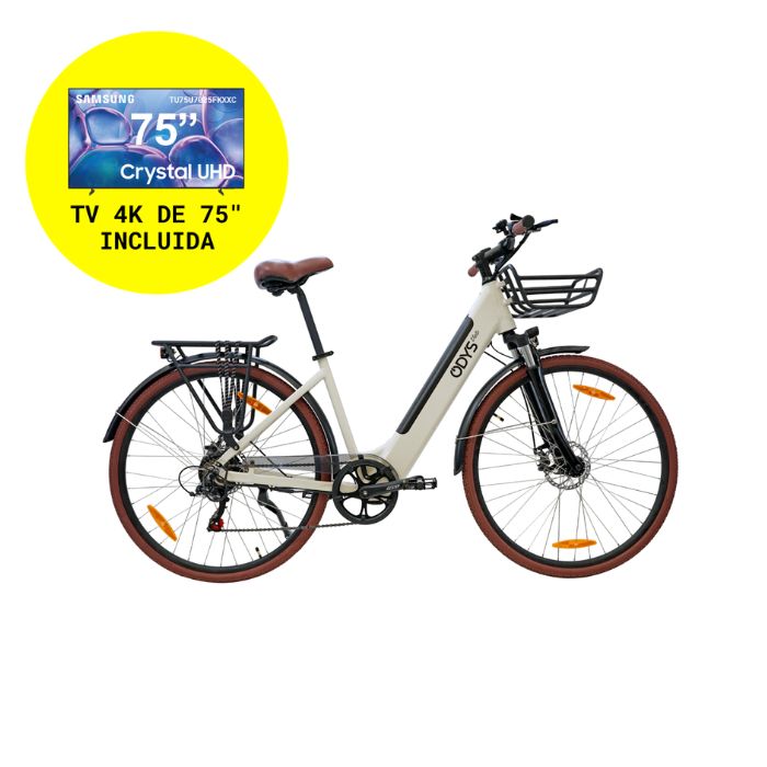 Bicicleta electrica de ciudad AXDIA ODYS VINTO