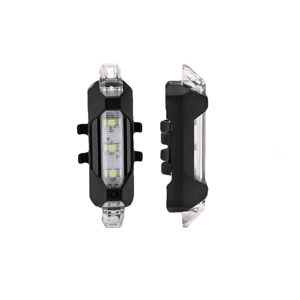 Luz de advertencia para patinete eléctrico blanco