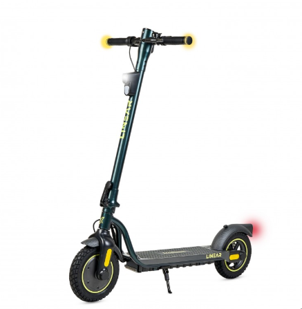 Linear 350w potencia y 35km autonomía 10AH VERDE METALICO