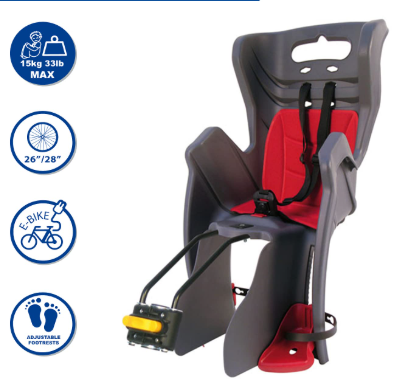 SILLITA PORTA-BEBE LITTLE DUCK GRIS (AL CUADRO)