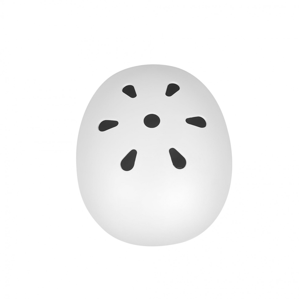 Casco con Luz Patín Blanco