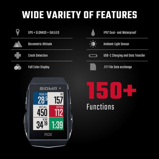 [713050] GPS SIGMA ROX 11.1 EVO HR SET