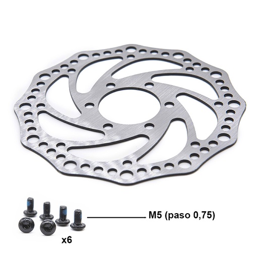 [45322] Disco de freno R6,2 (Interior círculo) – 140mm
